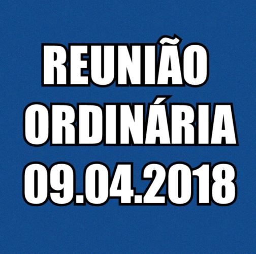 REUNIÃO ORDINÁRIA