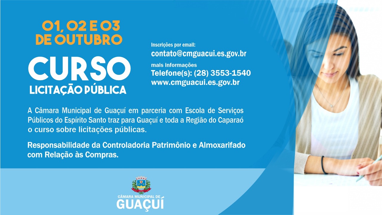 CURSO LICITAÇÃO PÚBLICA