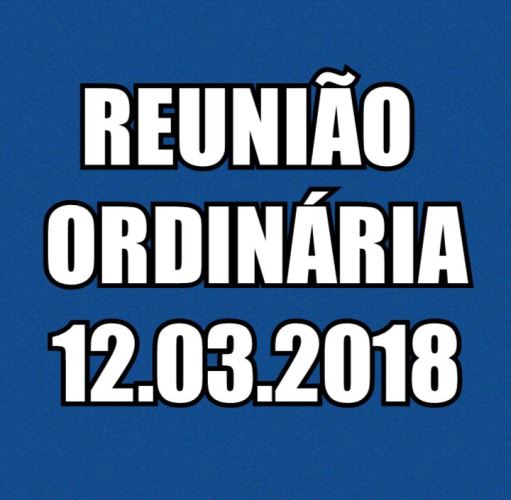 REUNIÃO ORDINÁRIA
