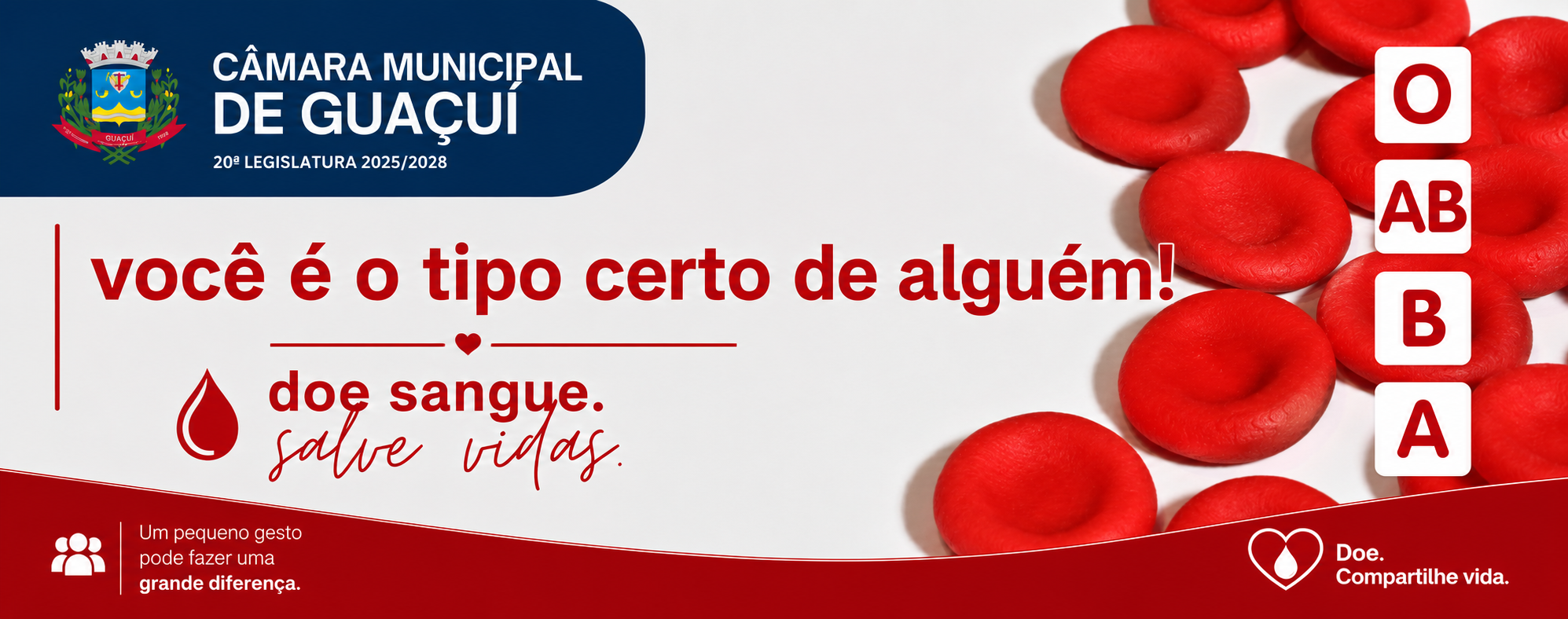 Imagem da notícia: JUNHO VERMELHO DOE SANGUE!