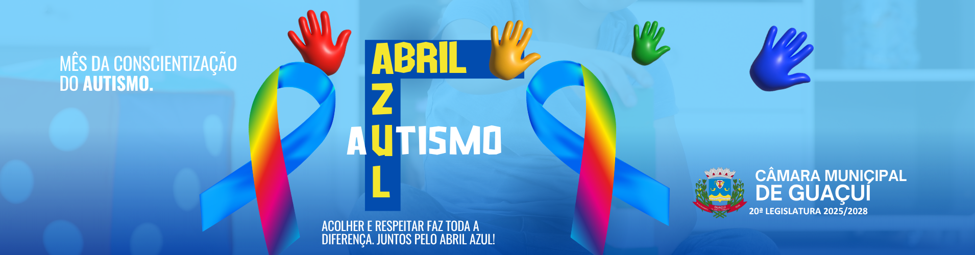 Imagem da notícia: ABRIL AZUL!