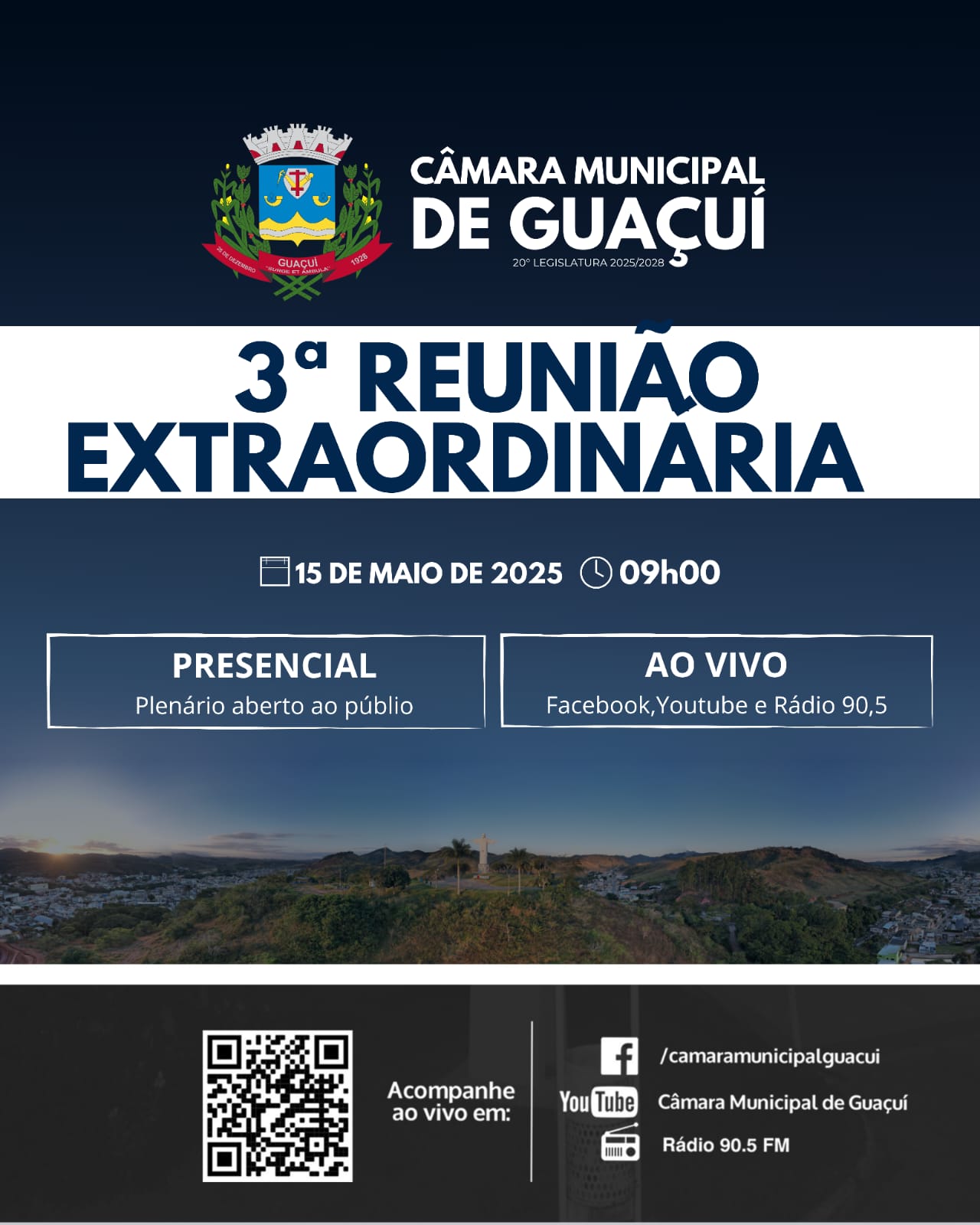3ª REUNIÃO EXTRAORDINÁRIA 2025 20ª LEGISLATURA.