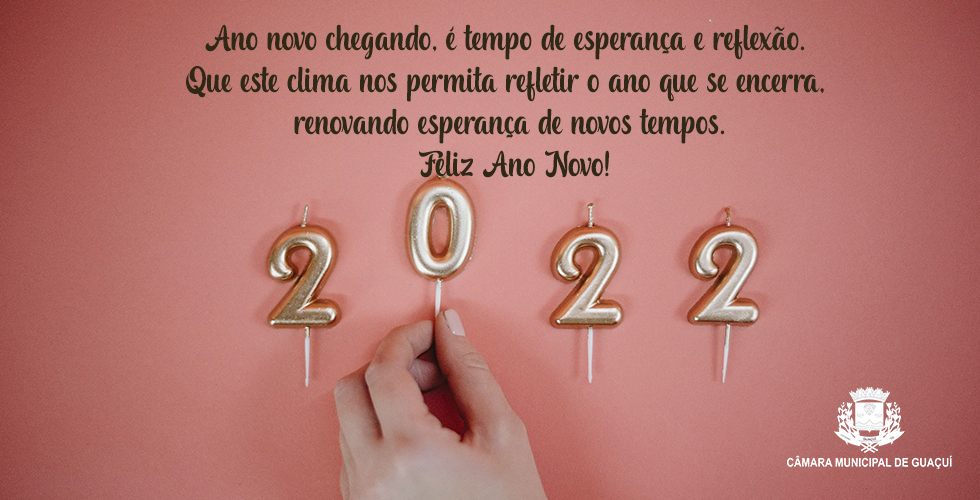 FELIZ ANO NOVO!
