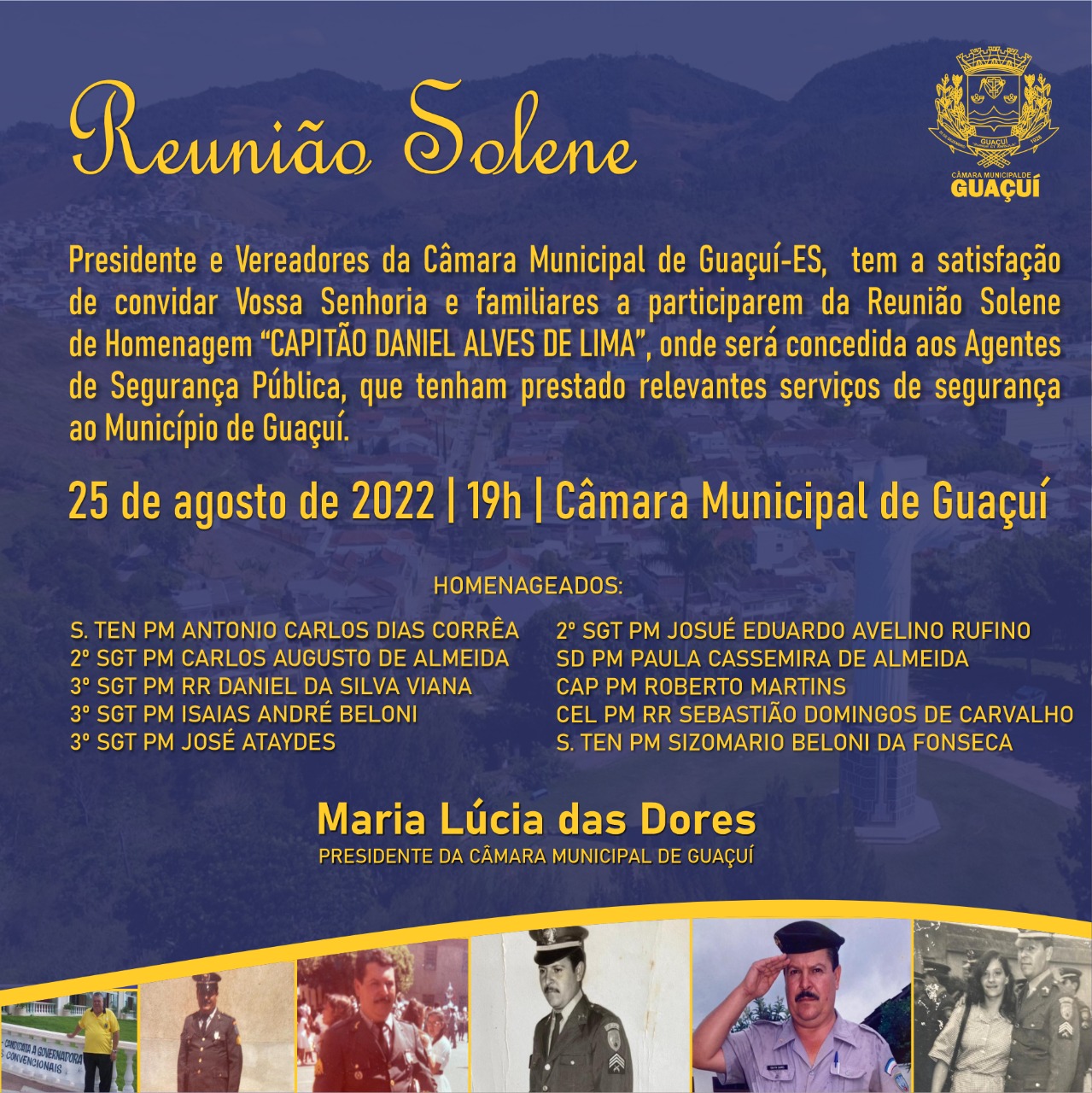 REUNIÃO SOLENE