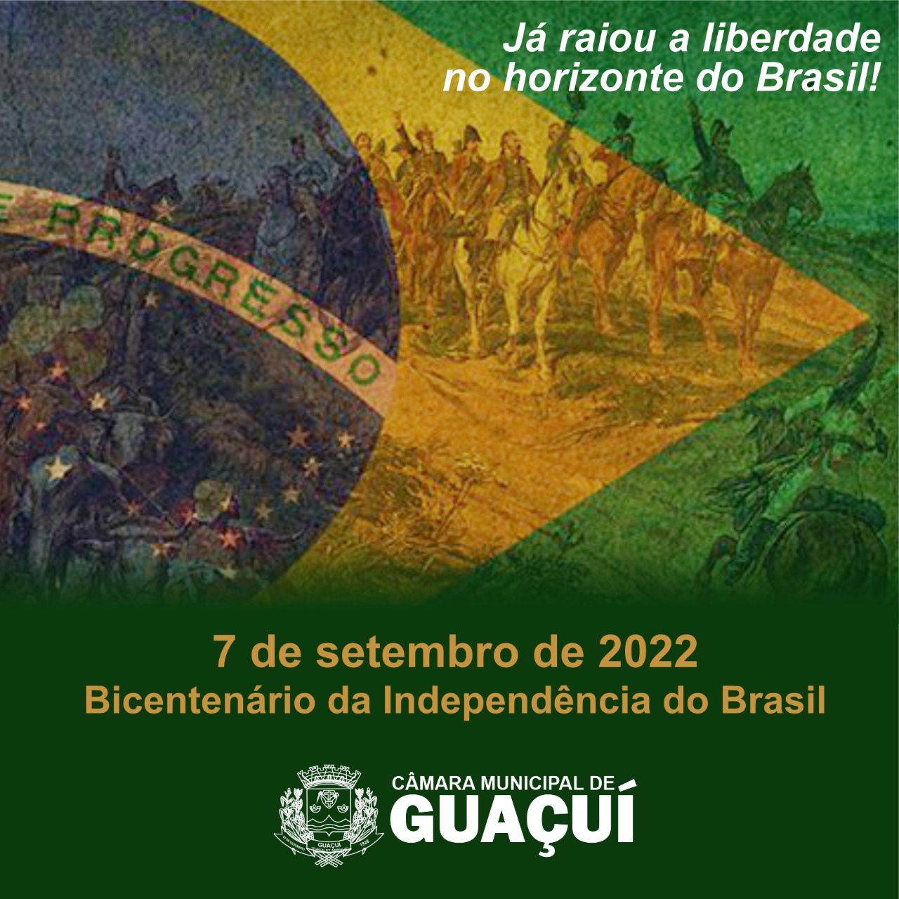 7 DE SETEMBRO DIA DA INDEPENDÊNCIA DO BRASIL.